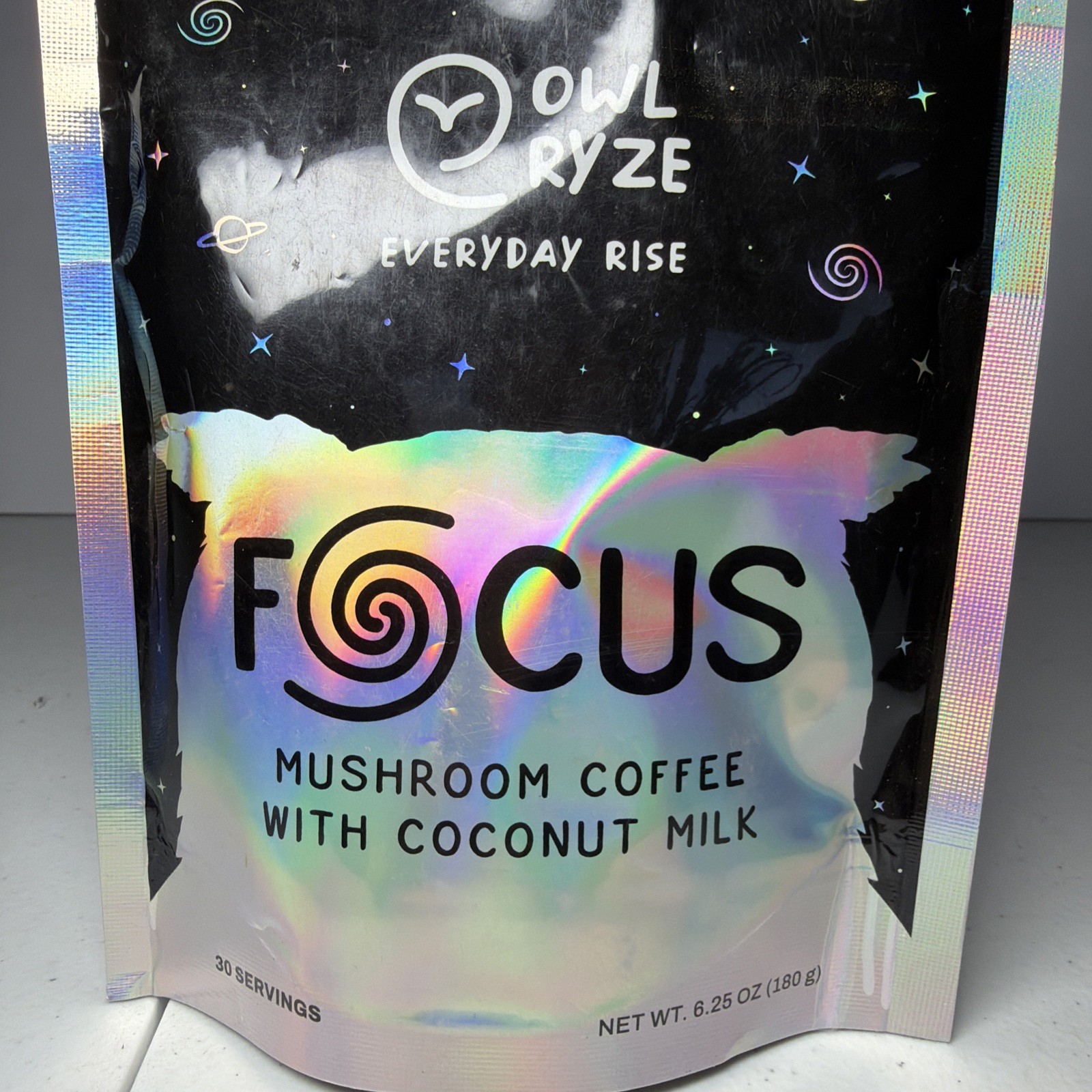 Owl Ryze Organic Mushroom Coffee Coconut Milk 30 Servings Brand New Neutropic
