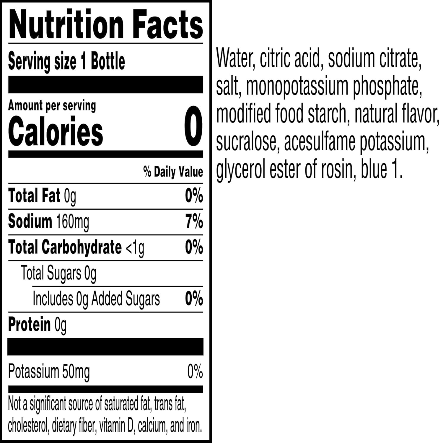 Gatorade Thirst Quencher Zero Sugar Sports Drink, Glacier Freeze, 12oz Bottles,