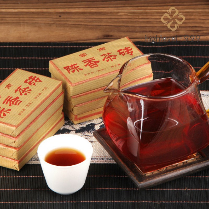 50g Ripe Pu’er Yunnan Aged Fragrance Mini Compressed Tea Brick Wholesale