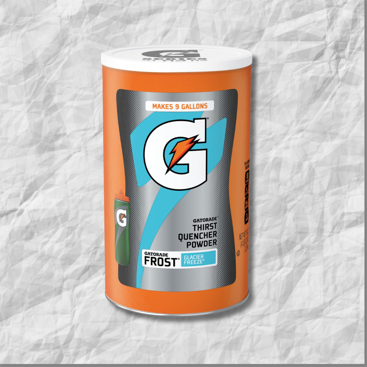 Thirst Quencher Powder, Frost Glacier Freeze, 76.5 Ounce, Pack of 1