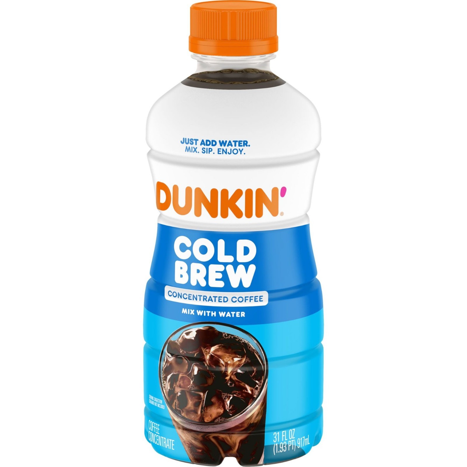 DUNKIN’ COLD BREW COFFEE CONCENTRATE, 31 OZ FREE & FAST DELIVERY