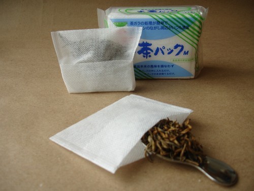 12x 60pc In Pursuit of Tea Japanese Disposable Empty Tea Bag Made in Japan