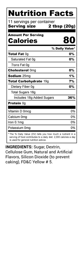 Instant Eggnog Drink Mix, 8 oz bag