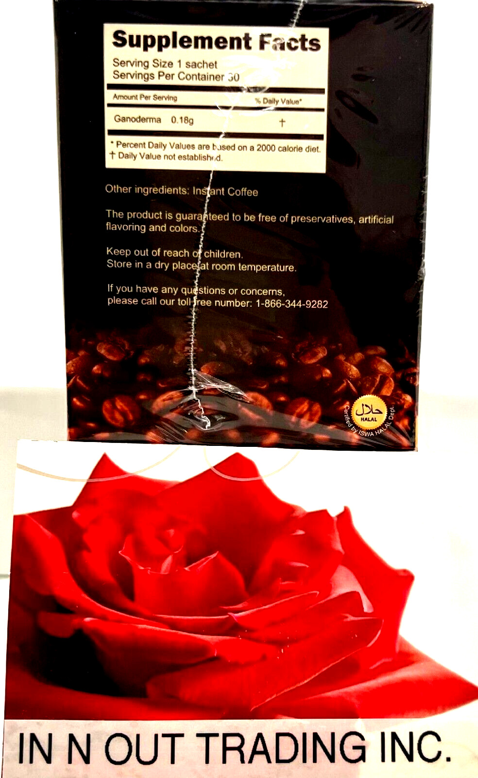 Longreen Coffee King 2-In-1 Ganoderma+ Mushrooms+ Reishi 30 Sachets~ Made In USA