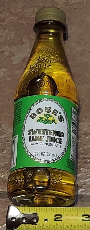 6 Rose’s Sweetened Lime Juice 12 Oz bottles Real Lime Juice for Cocktails 355 ml