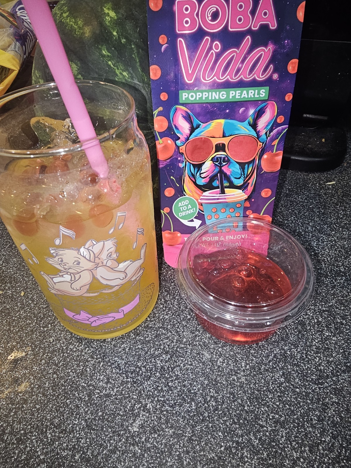 The Loaded Tea Shop Energy Drinks, 5 Pack, Rocket pop & Watermelon rock candy