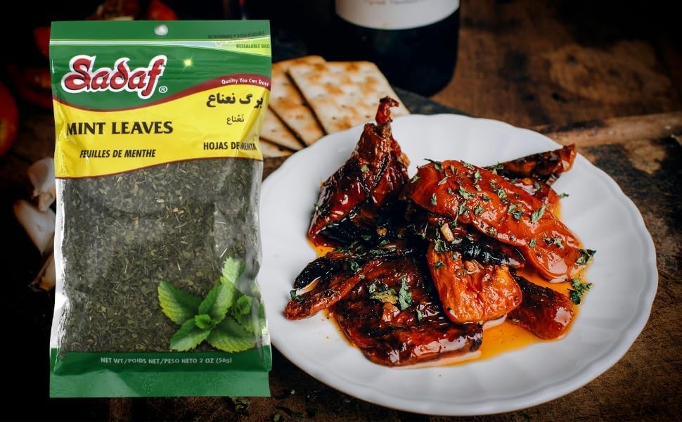 Mint Leaves Cut – Dried mint leaves cut and sifted – Kosher and Halal – No st…