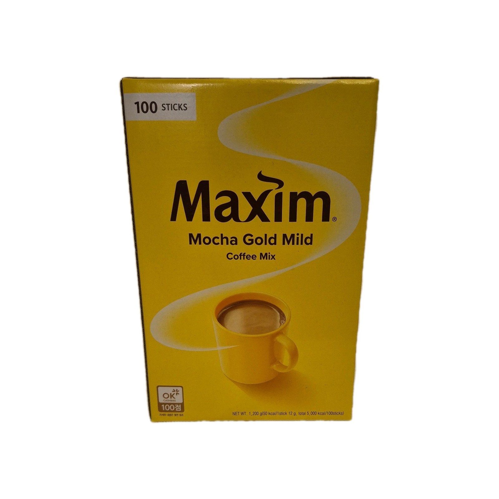100 Sticks Maxim Mocha Gold Mild Coffee Mix Instant Korean Free Ship, US Seller