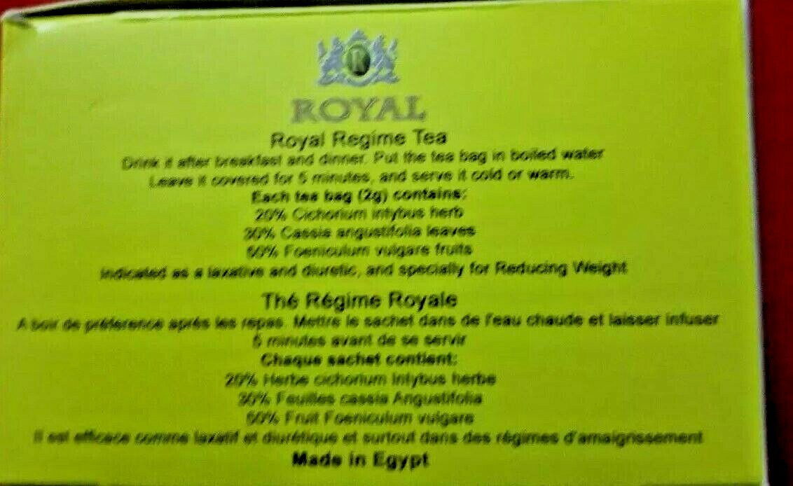 Royal Regime Weight Loss Diet Slimming TEA 50Bags EXP3/2027 FREE SHIPPING