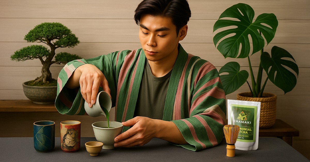 Chamaki Ceremonial Matcha Powder-First Harvest Japanese Style Organic 100g