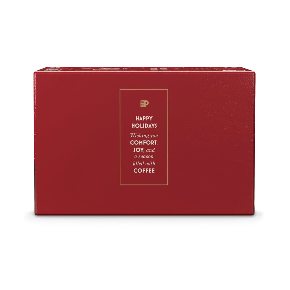 Peet’s Coffee Holiday Blend Single Serve Pods 60-Count K-Cup Compatible
