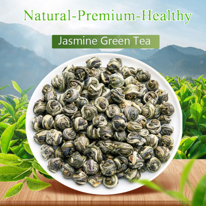 Pearl Jasmine Dragon Ball Tea Loose Leaf Premium Organic Green Tea 3.5 oz