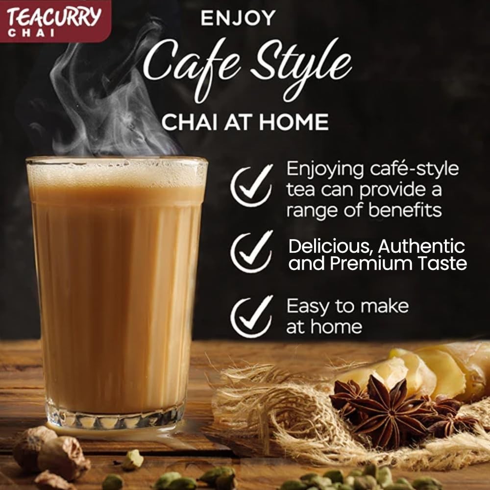 TEACURRY Paan Chai (100 Grams, 50 Cups) Premium Paan Flavoured Chai free ship