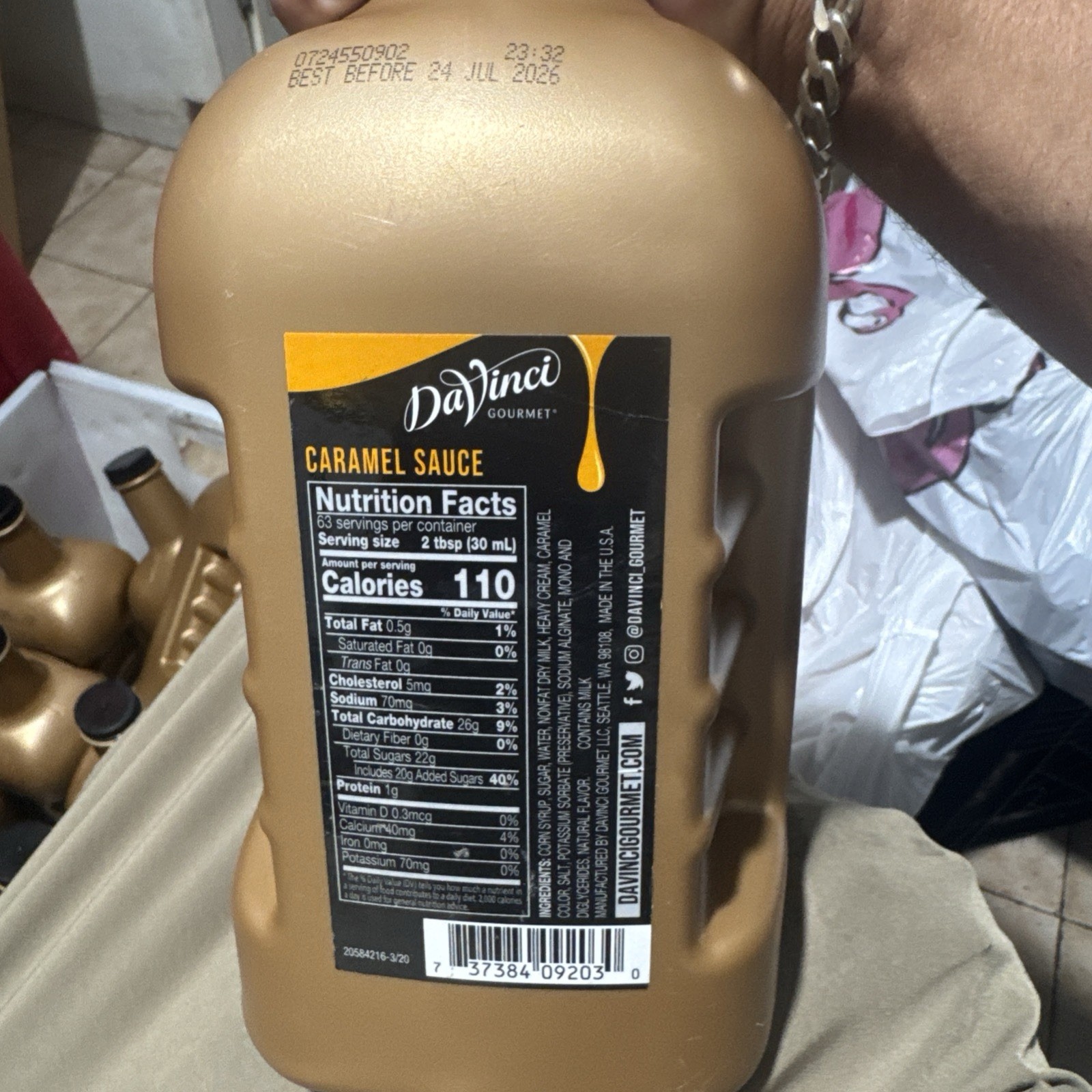Caramel Sauce, 64 Fluid Ounce (Pack of 1)