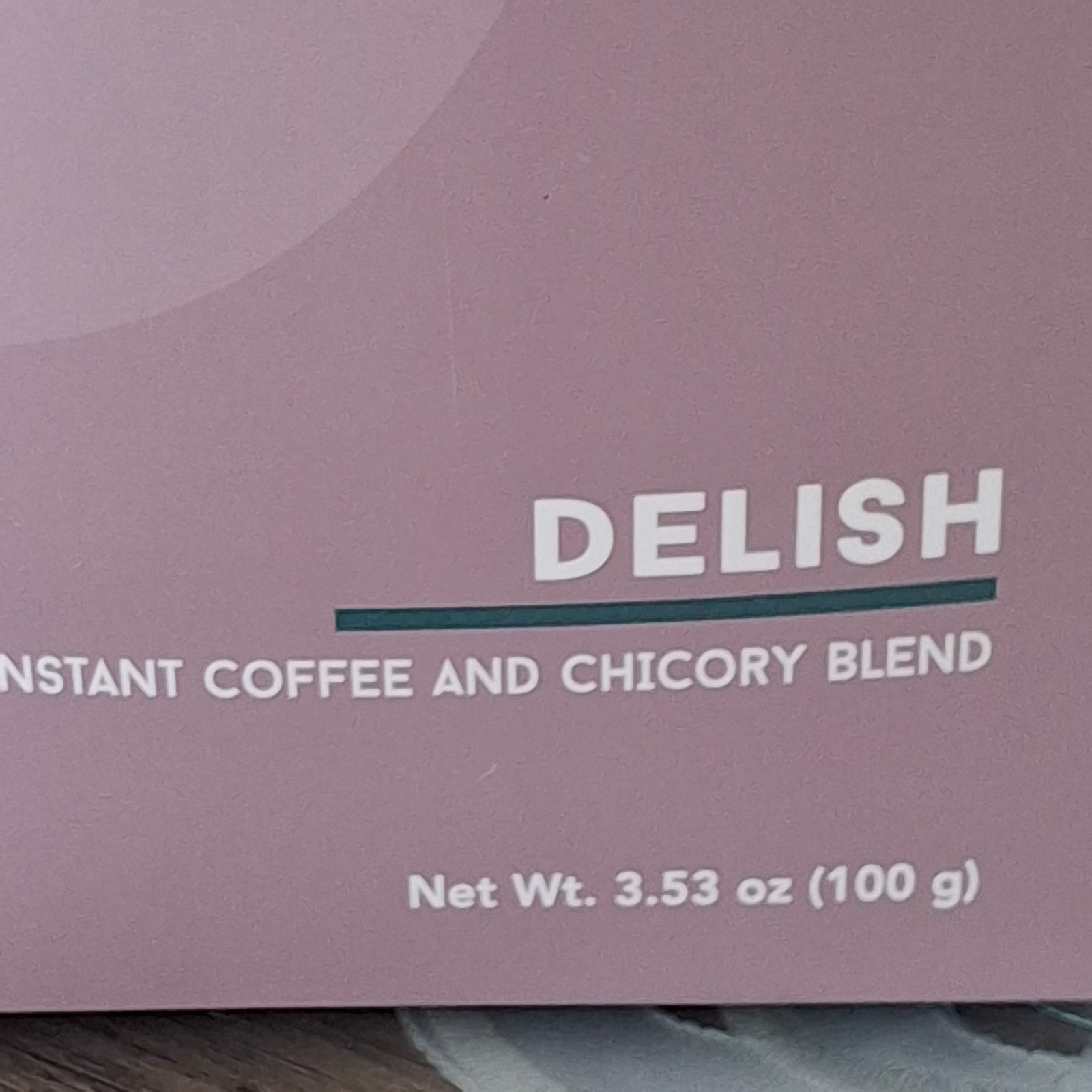 Farmasi Nutriplus Delish Instant Coffee And Grain Blend 3.53 OZ. 100 Grams