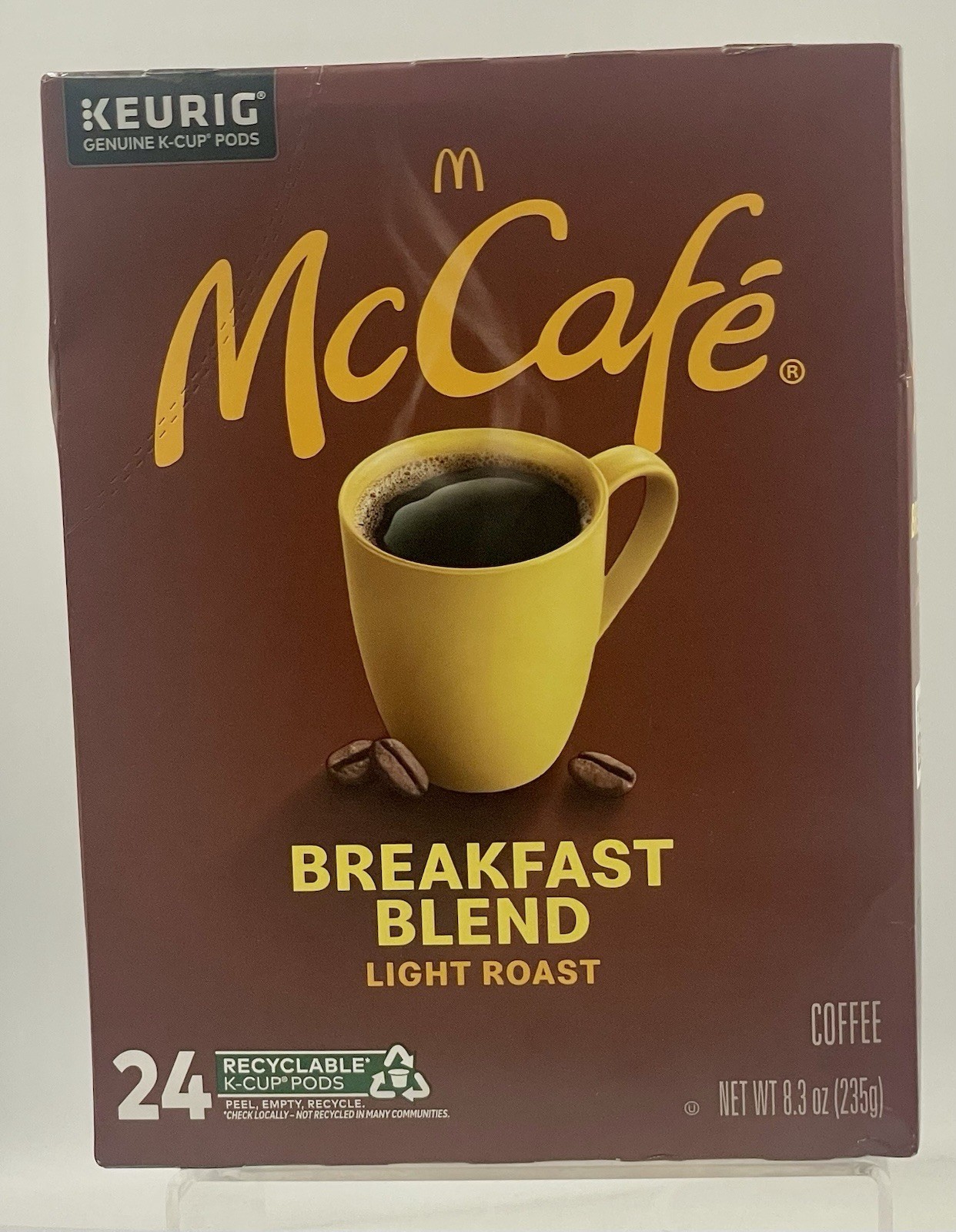 Lot of 2 McCafe Breakfast Blend Light Roast K-Cup 192 Pods EXP 09/26