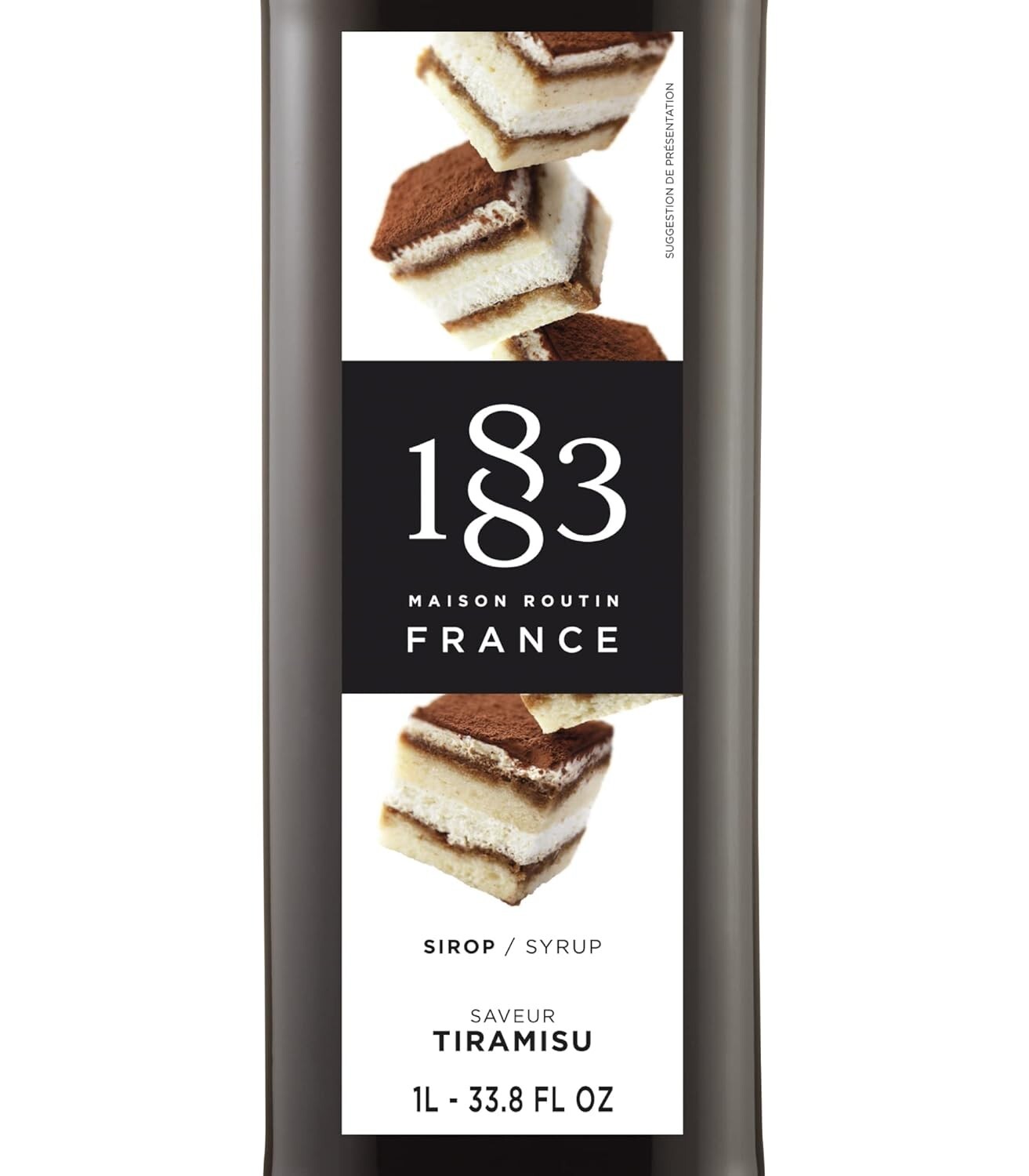 1883 Maison Routin Tiramisu Syrup (1L), R-Tiramisu, 1.0L