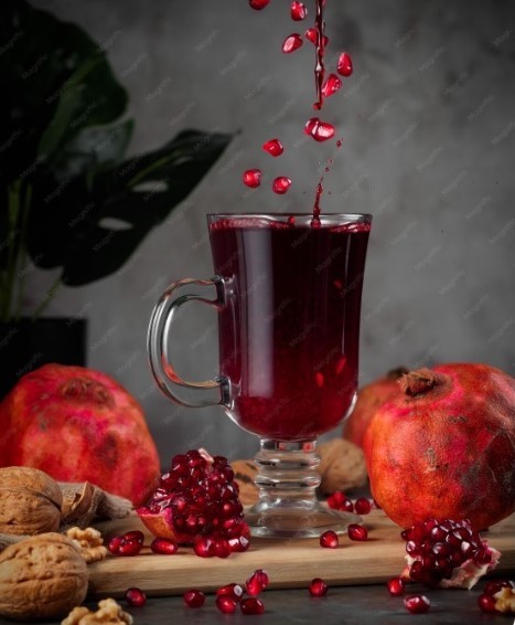 Pomegranate Juice “Gifts of Azerbaijan” 2 x 1L Glass Bottles Natural Azerbaijani