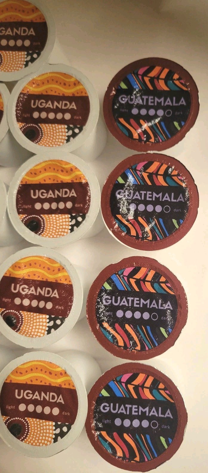 Atlas Coffee Club 25CT *K-Cup Coffee Pods VARIETY ROASTS: GUATEMALA KENYA UGANDA