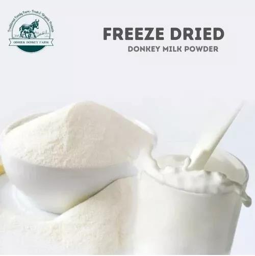 100% PURE NATURAL HERBS DONKEY MILK POWDER FREEZE DRIED 200gm (3.5 Oz)