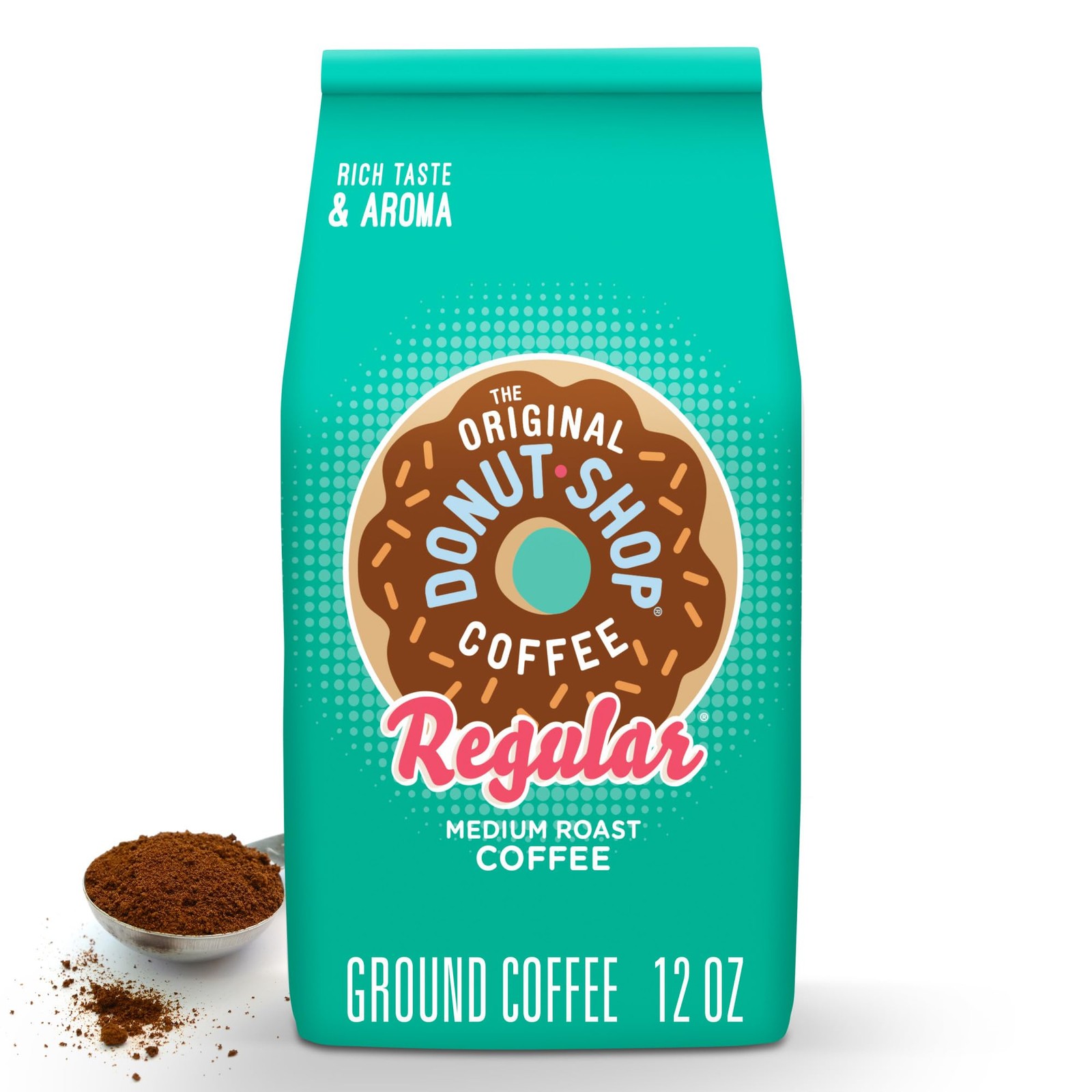 The Original Donut Shop Coffee, Regular, Medium Roast, 12 Ounce (Pack of 1)