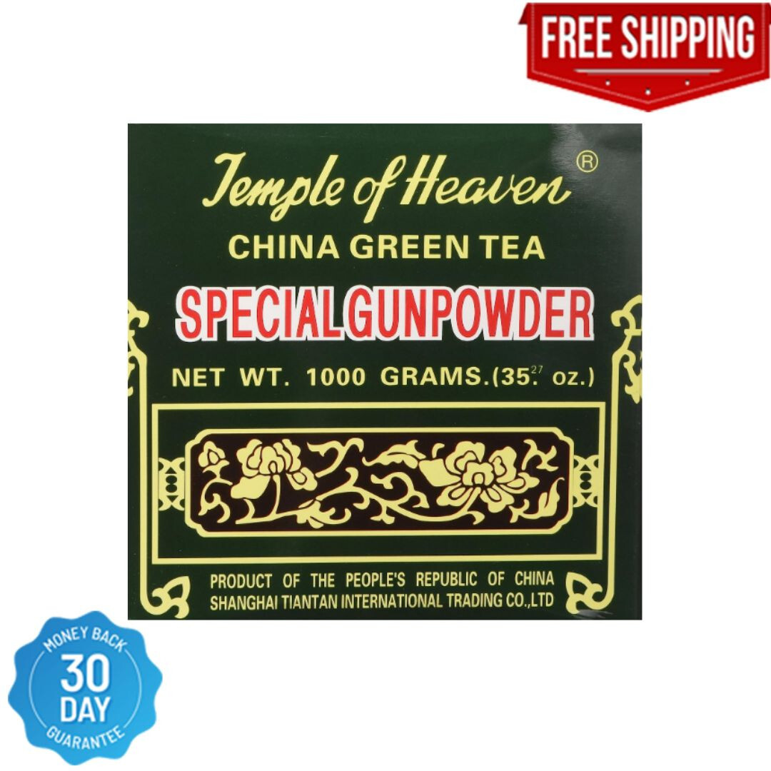 Temple of Heaven China Green Tea Special Gunpowder 1 Kilo Guaranteed Authenti…