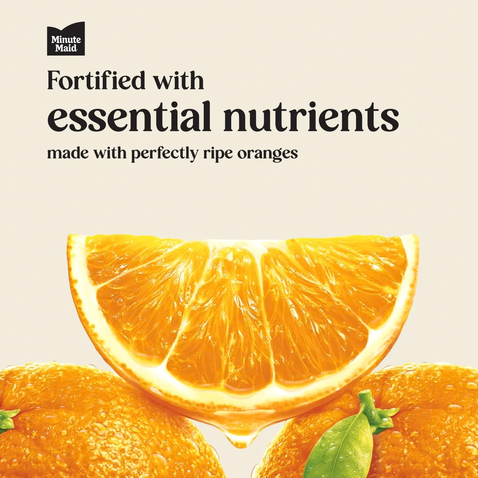 (2 pack) Minute Maid Orange Juice Bottles, 10 fl oz, 6 Pack