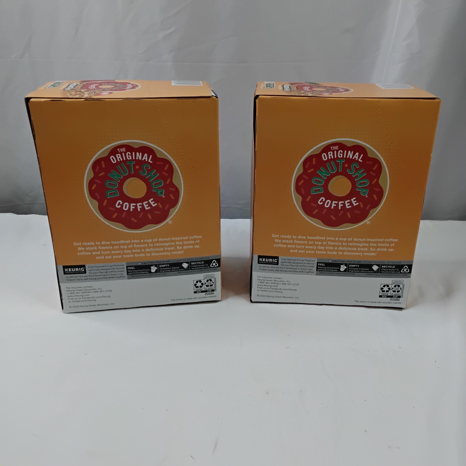 Original Donut Shop Caramel Apple Pie Coffee 48 K-Cup Pods Limited Edition