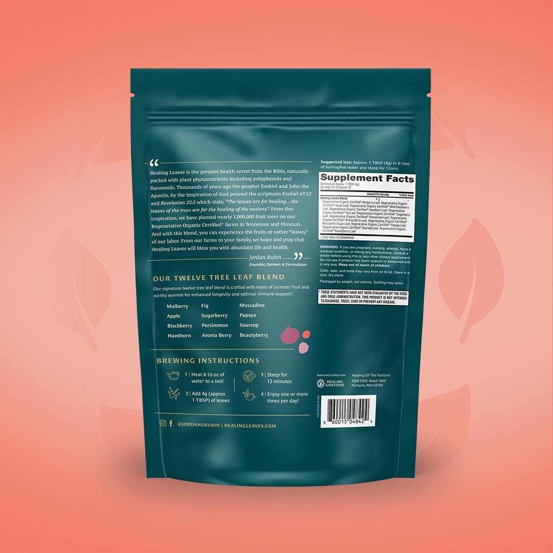 , Longevity Blend Loose-Leaf Tea- 30 Servings