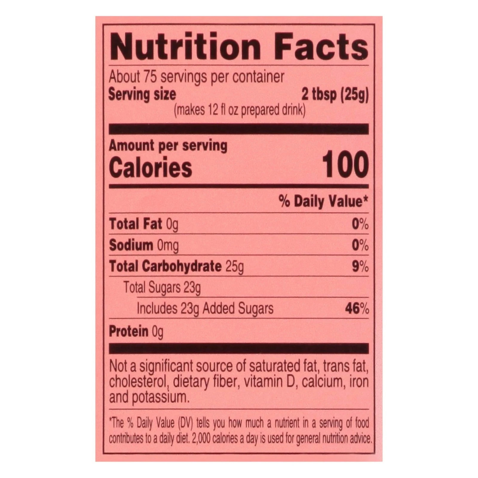 4C Natural Peach Iced Tea Mix, 66.1 oz (4lbs 2.1oz)