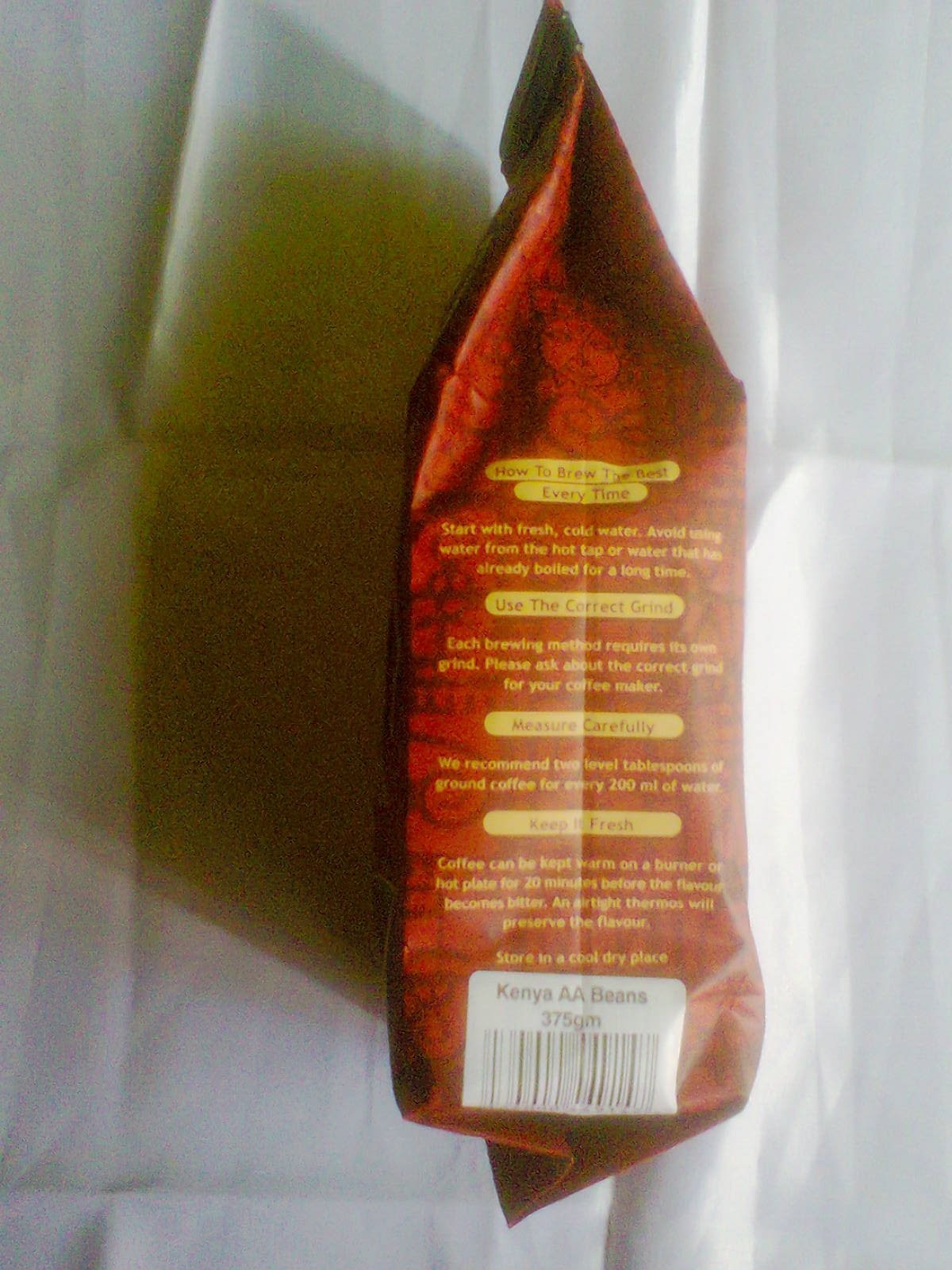 Kenya Coffee-kenya AA Java Coffee Beans 375gms Fresh Roasted Coffee