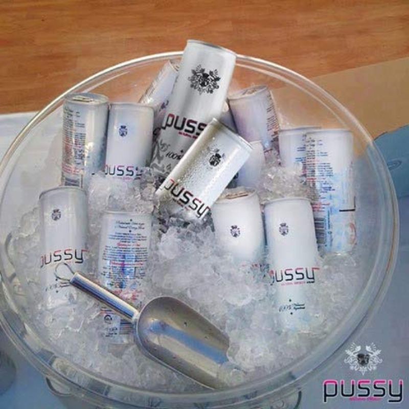 Pussy Natural Energy Drink – 4/6/12/24 Pack – Natural Formula – Free Shipping