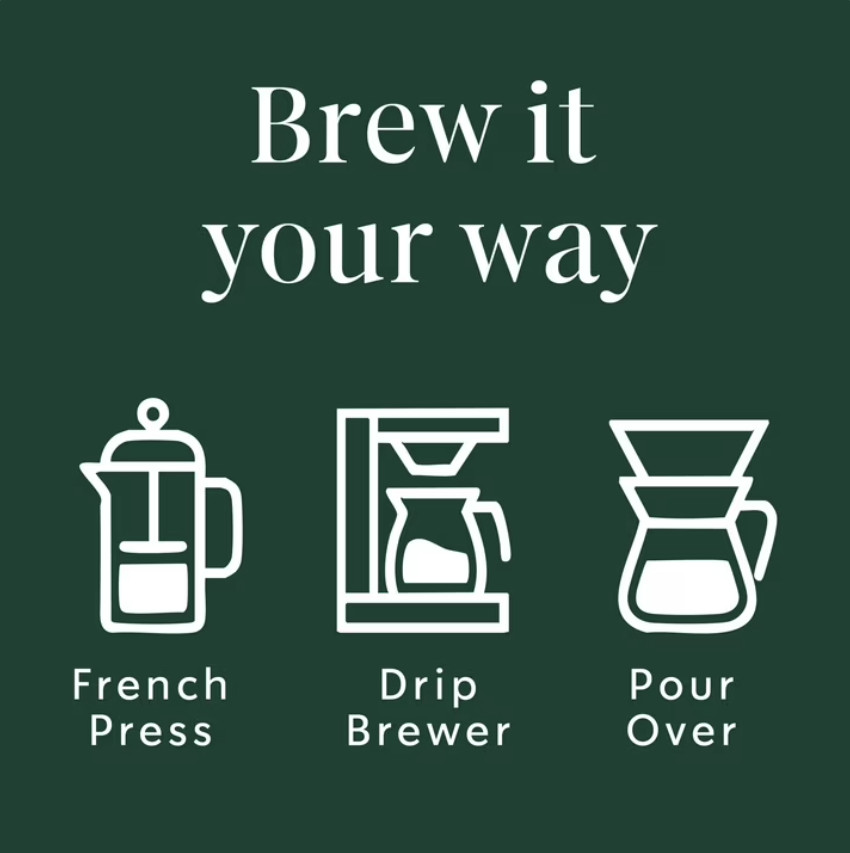 ( 2 Pack ) Starbucks French Roast, Ground Coffee, Dark Roast, 18 oz