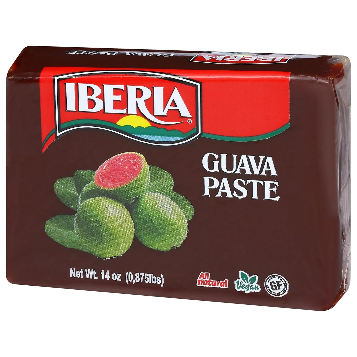 Iberia Guava Paste, 14 oz, All Natural, Vegan, Gluten Free, Halal, 14 Ounce