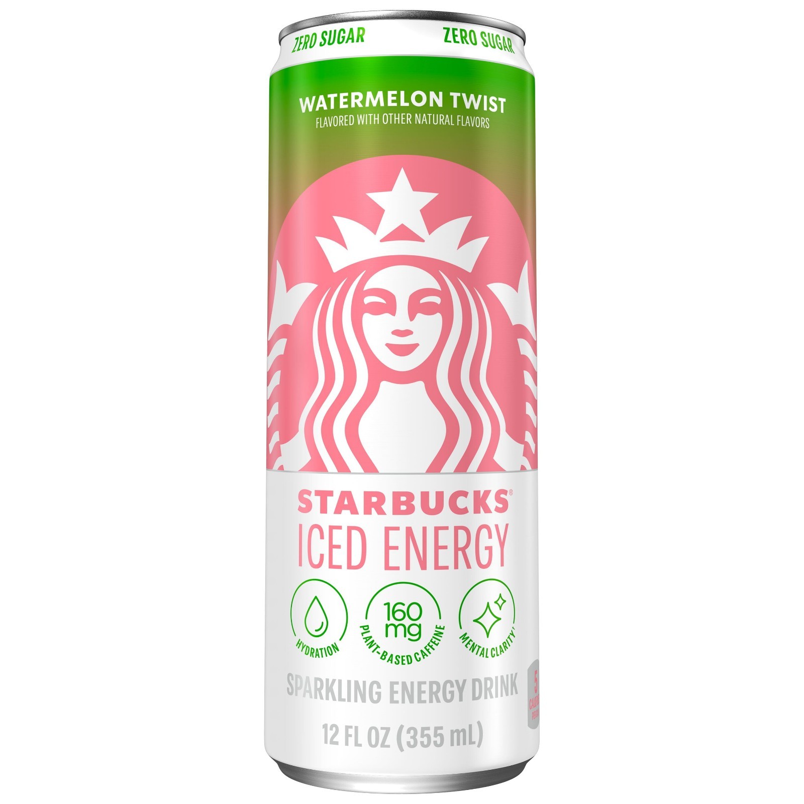 Starbucks Iced Energy Drink, 3 12 Fl Oz (Pack of 12), Orange, Pink/Red, Blue