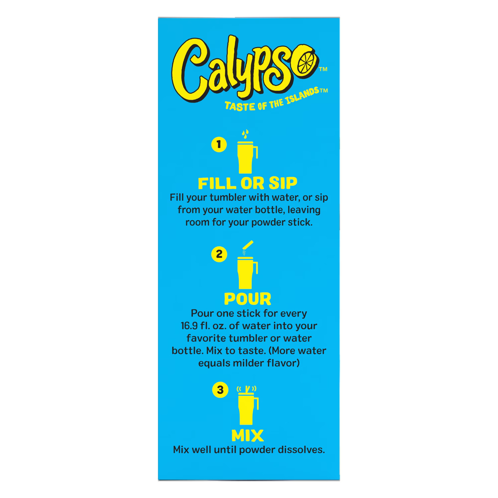 Calypso Lemonade Singles to Go Powdered Drink Mix Variety Pack, 30 Count…
