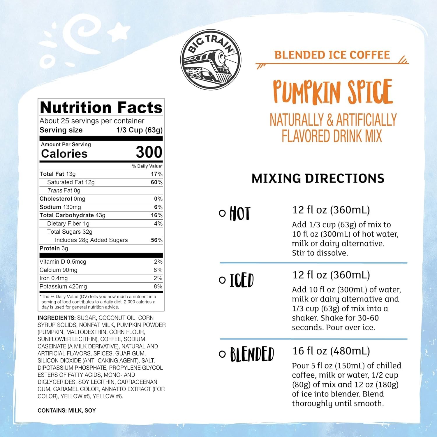Fall Flavor: Pumpkin Spice Ice Coffee