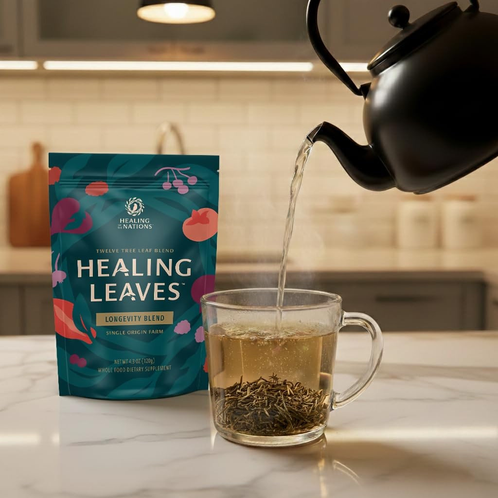 , Longevity Blend Loose-Leaf Tea- 30 Servings
