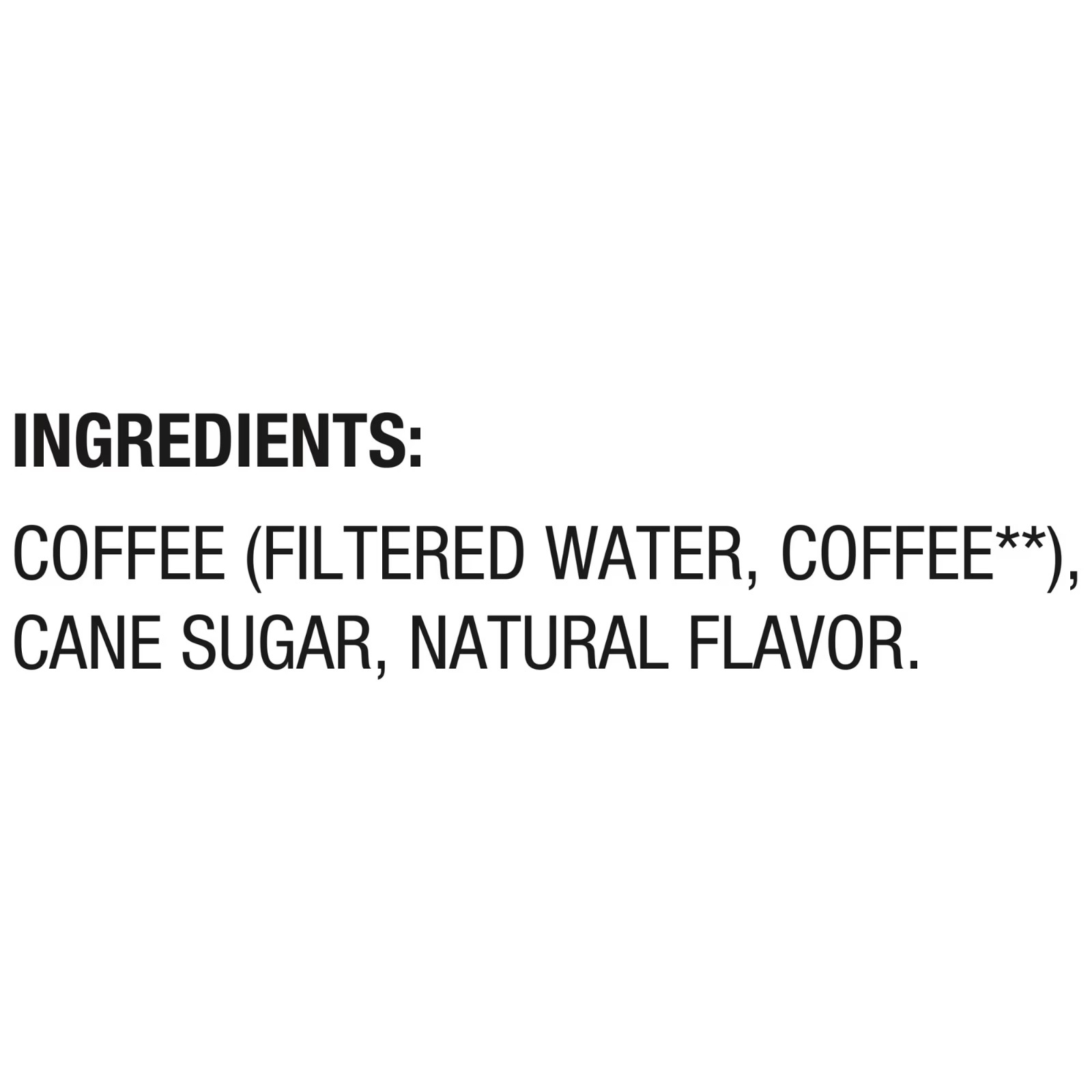 SToK Not Too Sweet Medium Roast Black Ready to Drink Cold Brew Coffee Bottle, 48