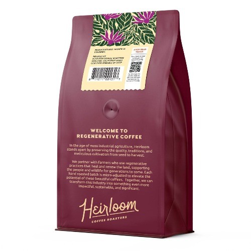 Heirloom Coffee Roasters Colombia Planadas Blend Light Medium Roast Whole Bean