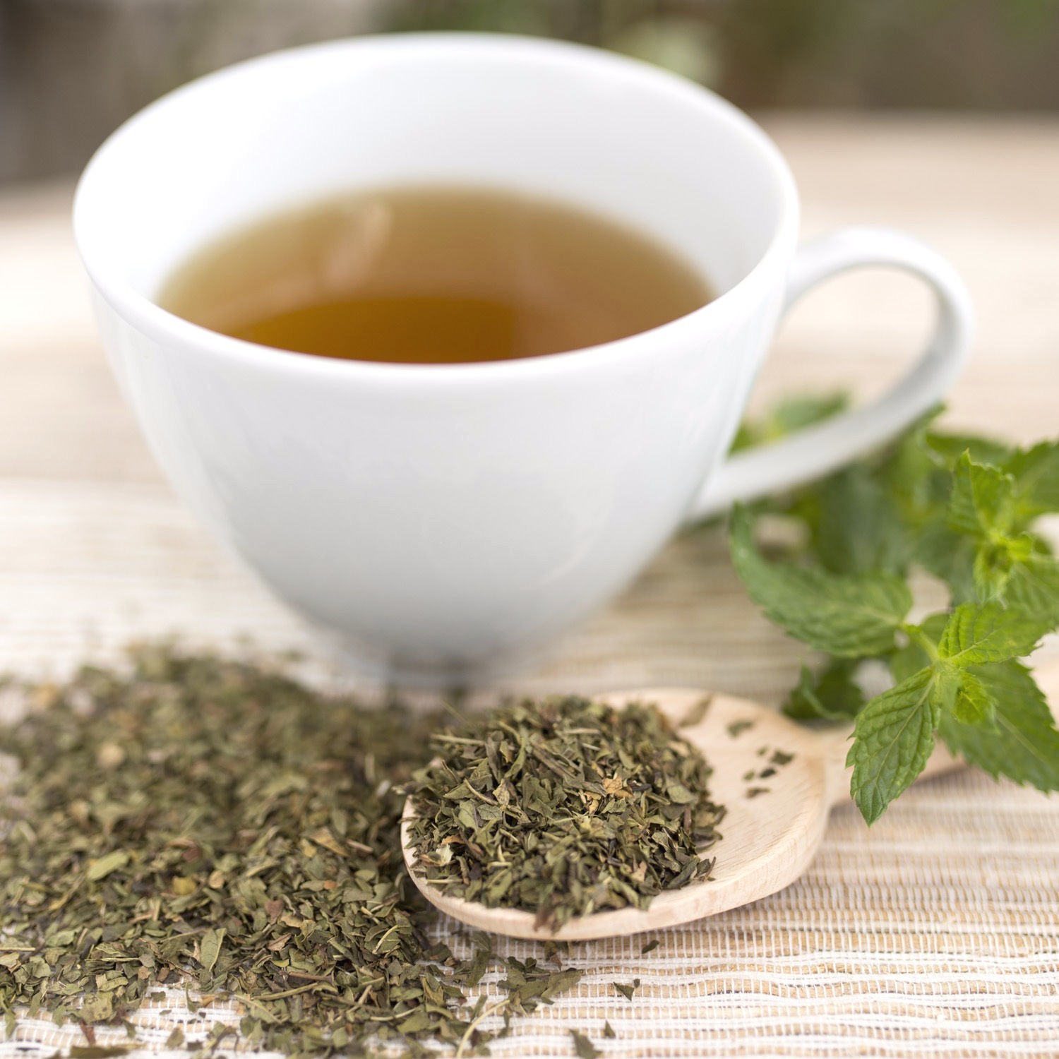 Peppermint Mint herbal tea loose leaf or tea bags Mentha piperita Organic