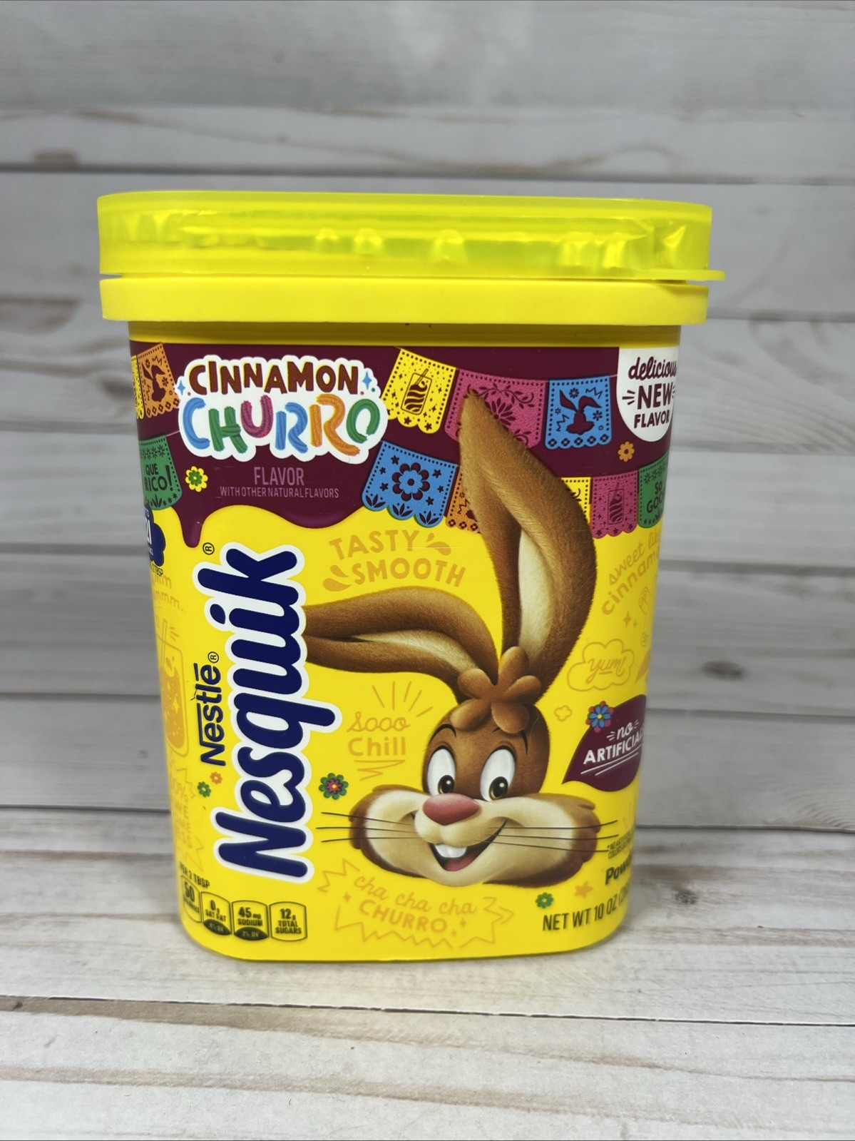 Nestle Nesquik Powder CINNAMON CHURRO Drink Mix 10oz 6/2026