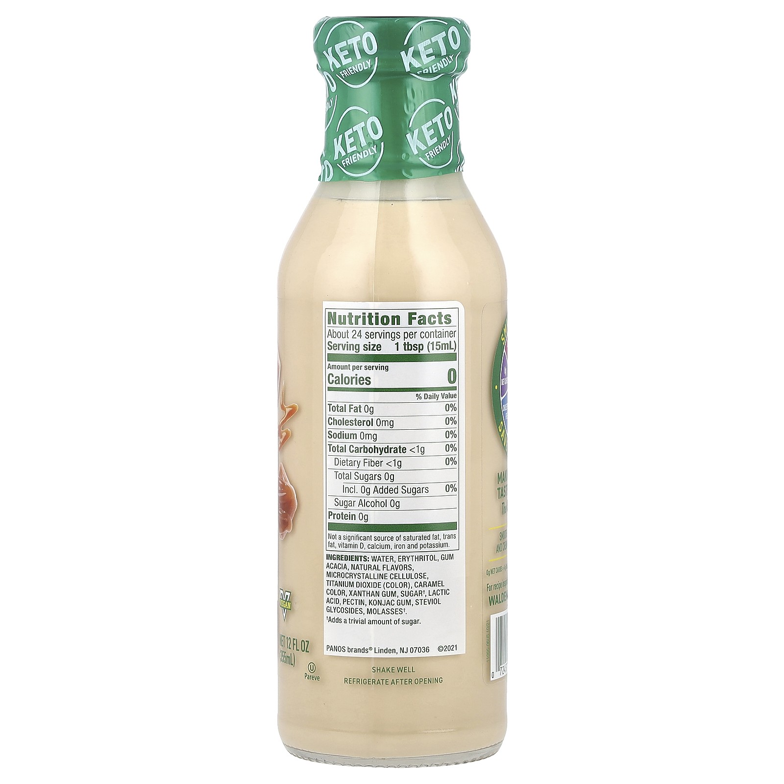 Coffee Creamer, Caramel, 12 fl oz (355 ml)
