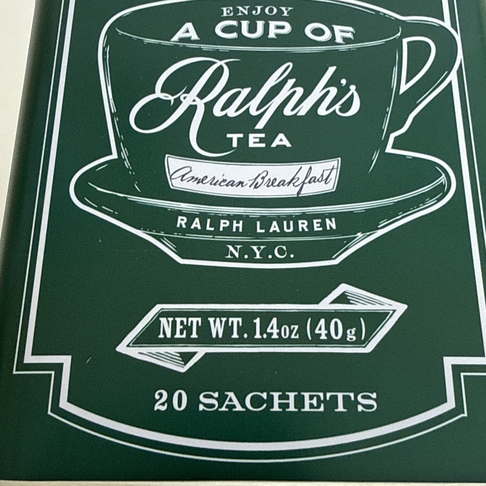 Ralph’s American Breakfast Tea And Signature Tin Ralph Lauren