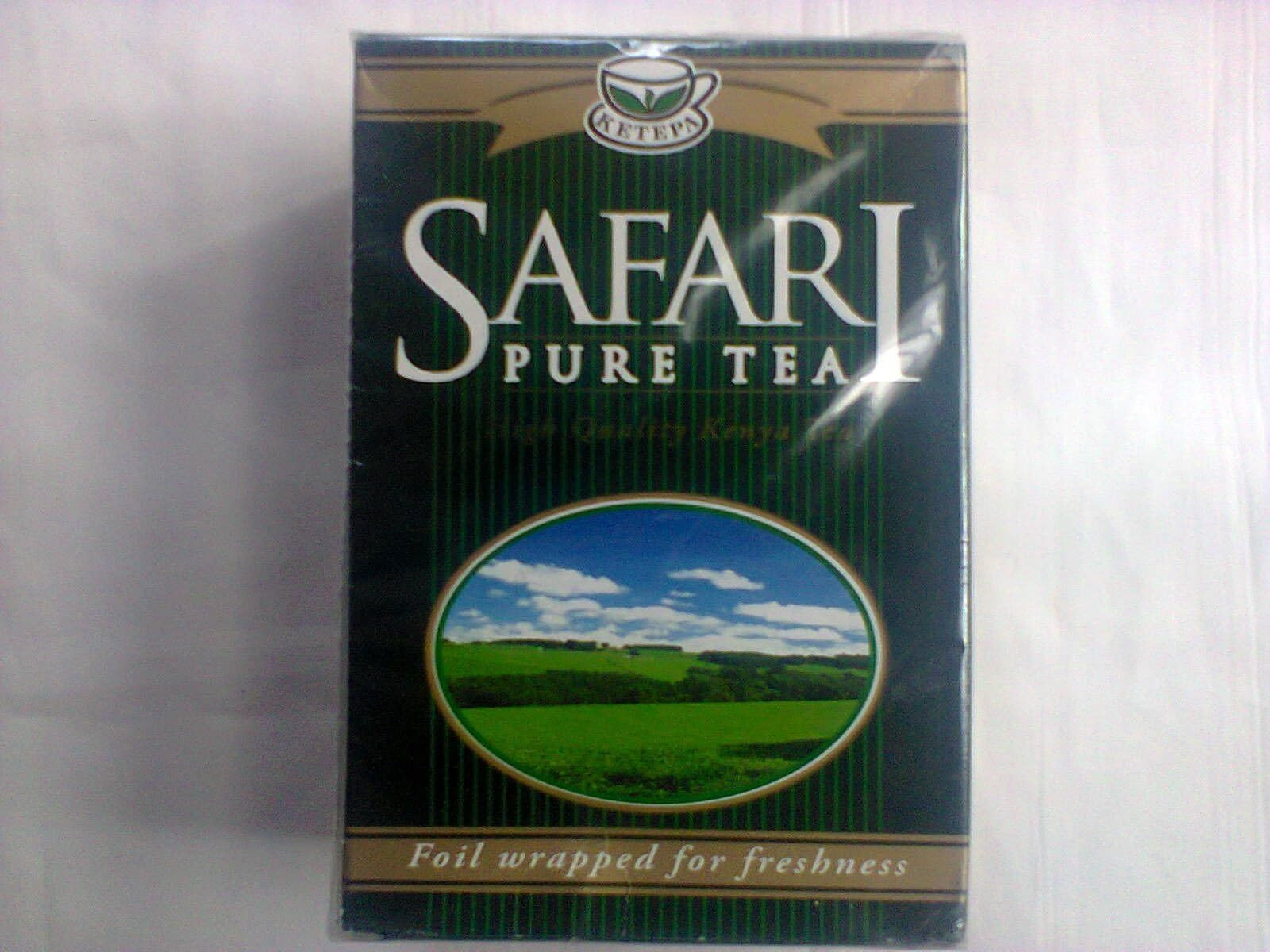 Safari Pure Kenya Tea 1.1 Pound Handpicked High Quality Full Bodied Flavor