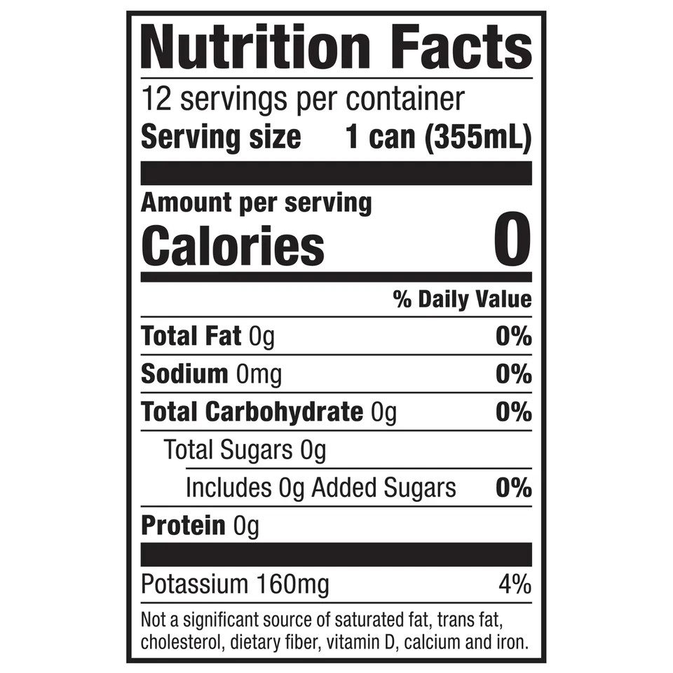 Clear American Golden Peach Water Sparkling Water (12 Fl Oz 12 Pack)