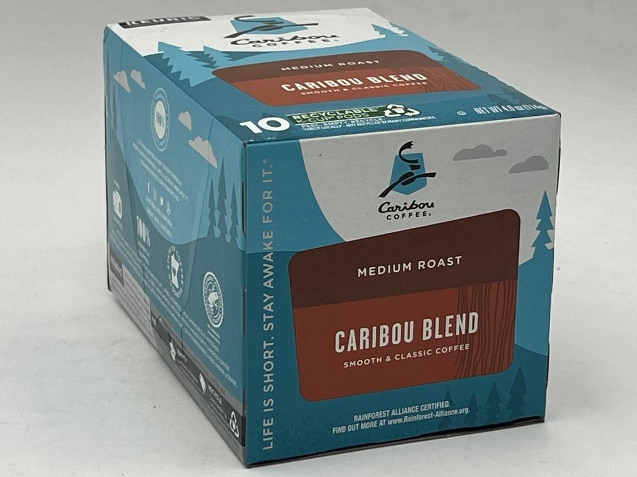 Caribou Coffee Medium Roast 10 K-Cup – 60 count – READ DESCRIPTION