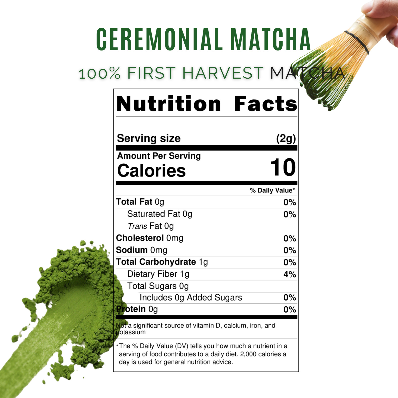 UJI CEREMONIAL GRADE MATCHA 20G – OKUMIDORI First Flush Matcha – US Stock