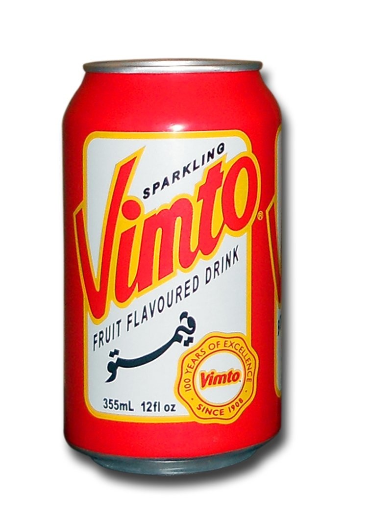 Vimto Sparkling Fruit Flavored Drink (355 mL (Pack of 12)