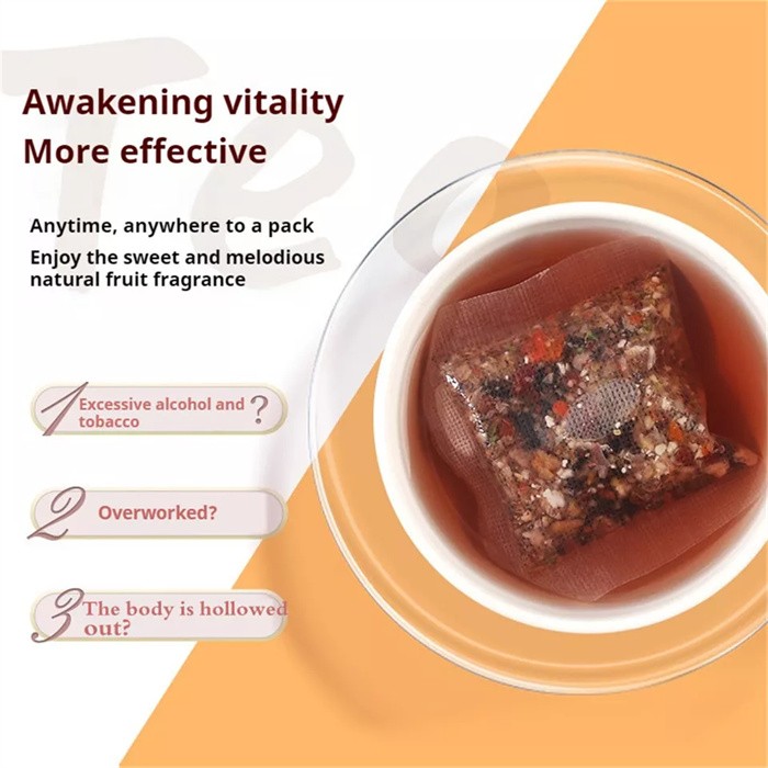30pcs Ginseng six treasure tea,Kidney tea,l red date tea ,iver tea,kidney health